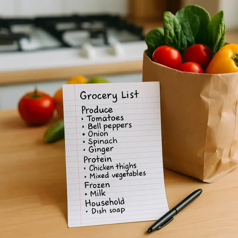 The Grocery Shopping List: The Small Habit That Quietly Saves You Hundreds